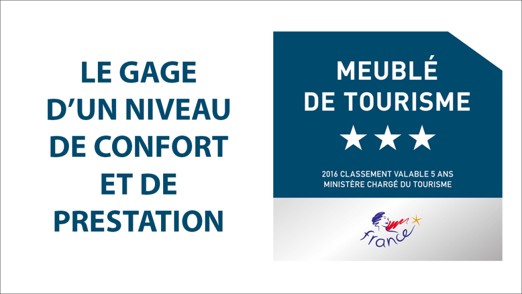 Meublé de Tourisme 3 étoiles